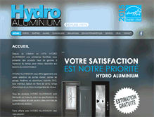 Tablet Screenshot of hydroalum.com